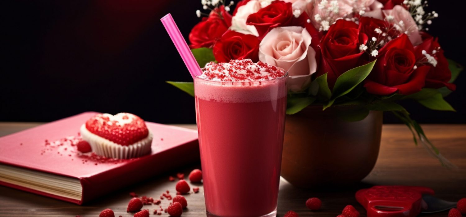 Valentine’s Day Celebration with Boba Tea